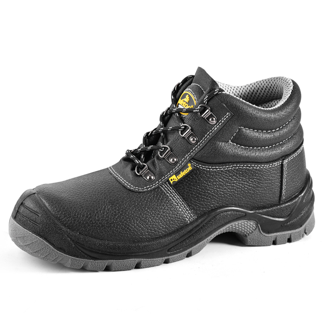 Botas com biqueira de aço protetora preta Site