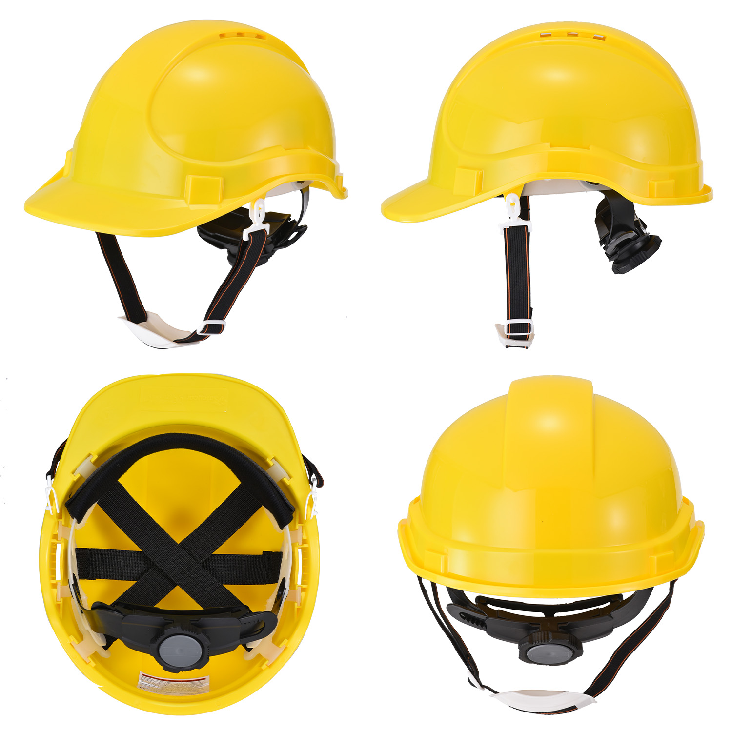 Capacete de segurança de construção ventilado W-018