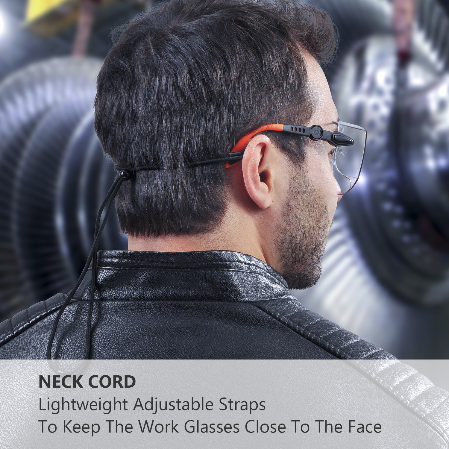 Óculos de segurança prontos para uso sobre óculos SG009