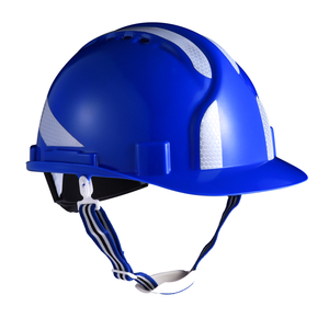 Capacete de segurança tipo refletivo azul W-036 azul