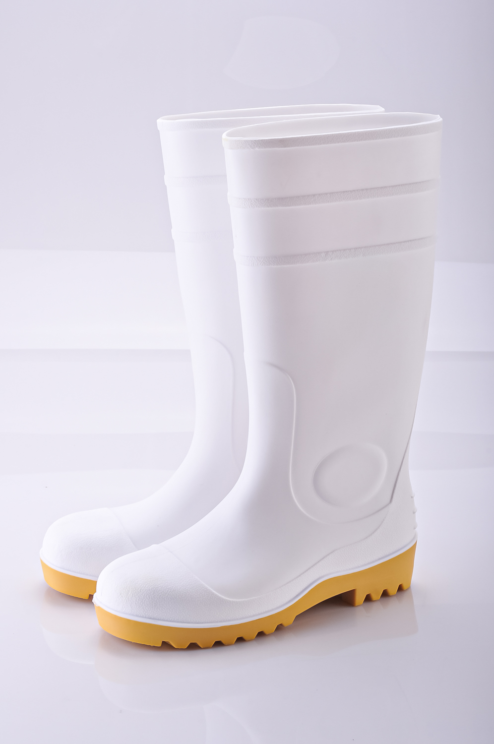 Botas de chuva Wellington PVC W-6037 Branco