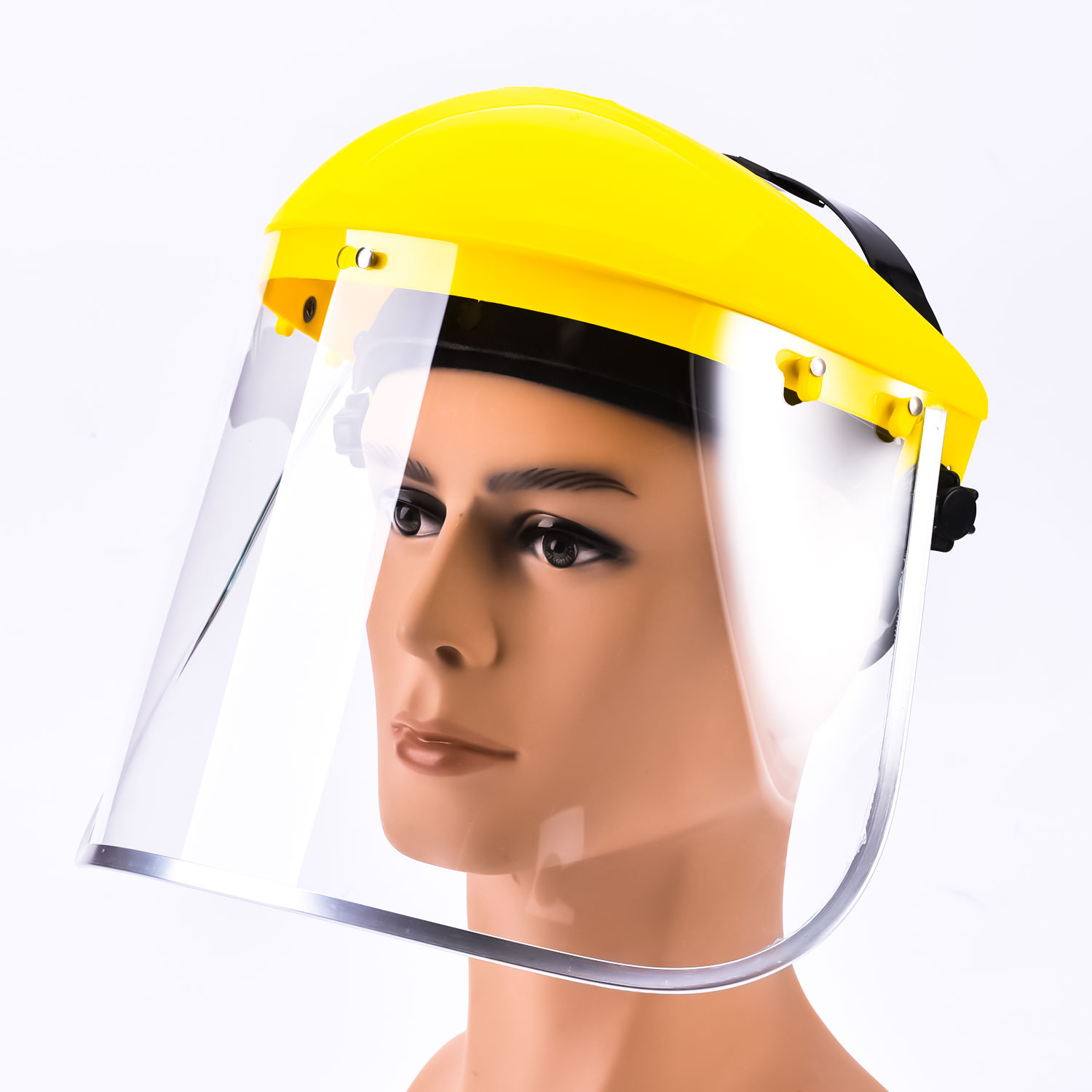 Protetor Facial de Segurança Industrial M-5002 Amarelo