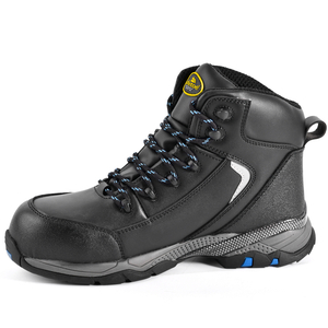 Botas de segurança para minas de petróleo à prova de esmagamento botas de segurança antiestáticas M-8511