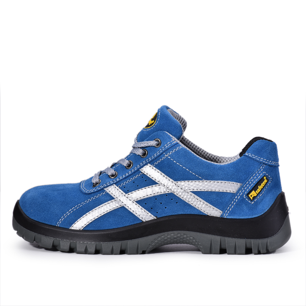 Sapatos de segurança de couro respirável L-7111