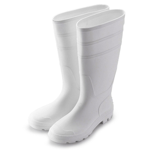 Botas de chuva de PVC para indústria alimentícia W-6036 Branco