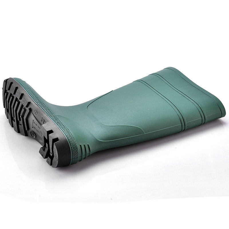 Botas de chuva de goma de PVC W-6036 verde