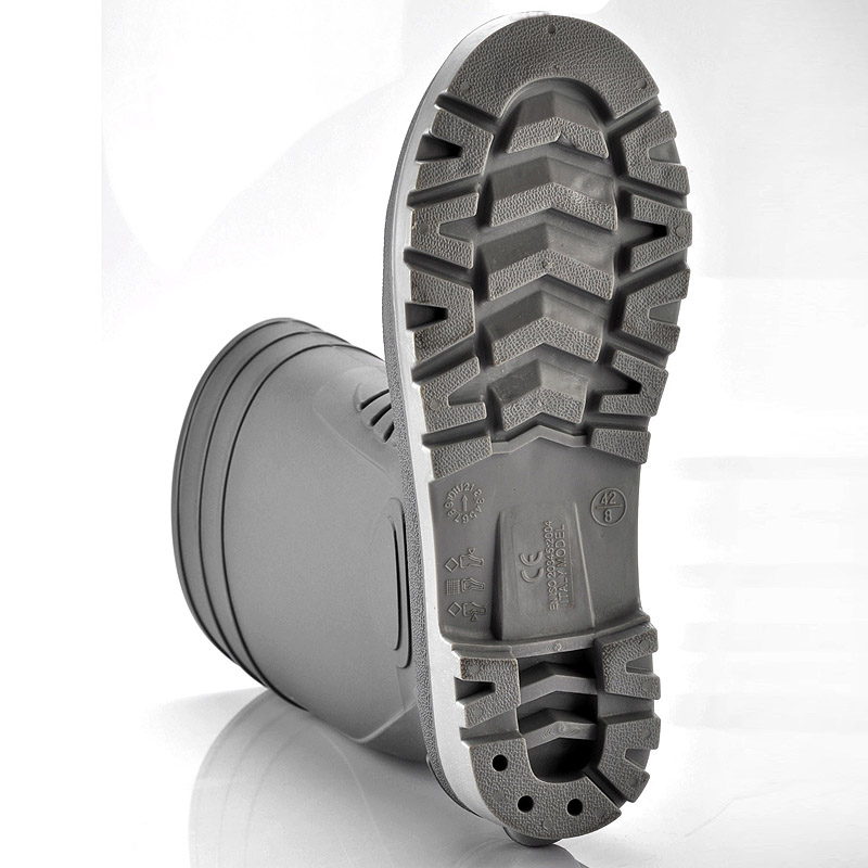 Botas de chuva masculinas biqueira de aço W-6038 