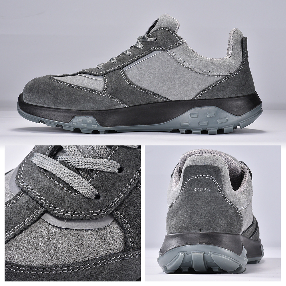 Sapatos de segurança com biqueira composta antichoque para logística 