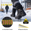 Botas de segurança IceGrip Extreme Cold com isolamento de 400g e zíper à prova d'água | H-9552 IceGrip
