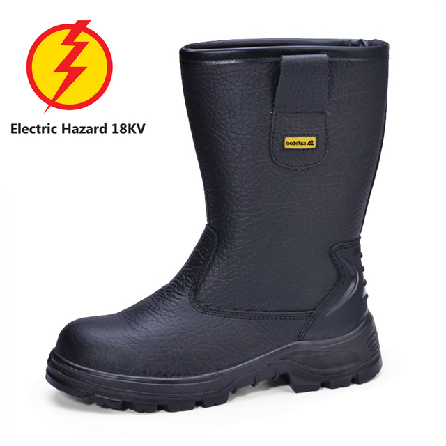 Melhores botas de trabalho isoladas para eletricistas Botas de bico composto EH