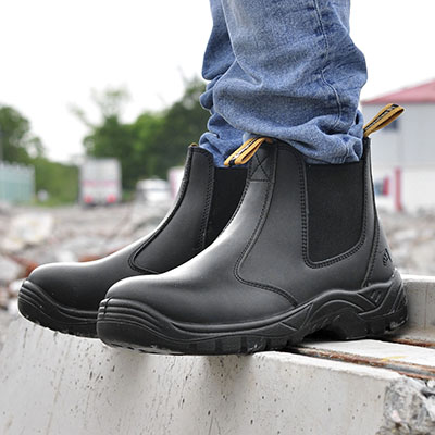 Botas de trabalho de revendedor deslizantes M-8025