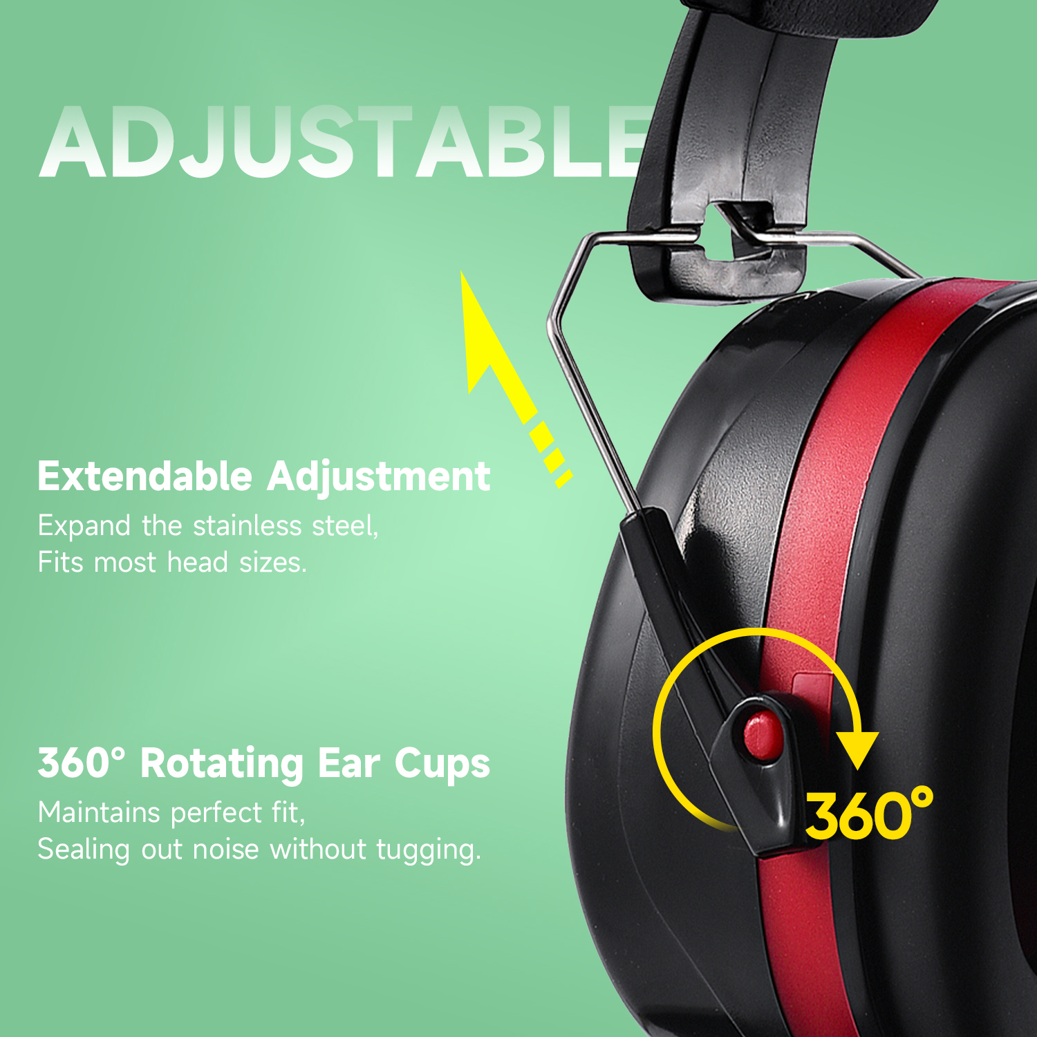 Protetores auriculares de segurança profissional EM-5002