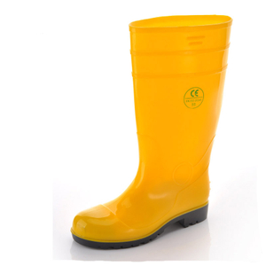 Botas Wellington S5 PVC W-6039 Amarelo