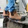 Botas de trabalho de segurança do revendedor (sem metal) M-8025NB