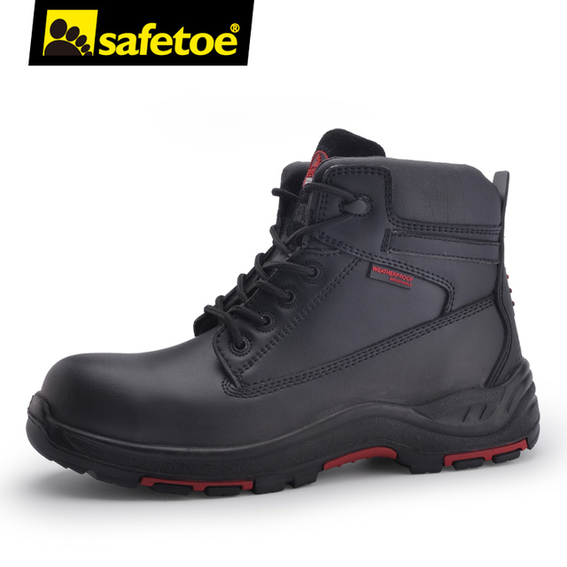 Sapatos de trabalho de segurança resistentes a ácidos, álcalis e óleos M-8370