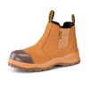 Botas de trabalho para mineração com biqueira de aço com punho de escada M-8025NBYLG