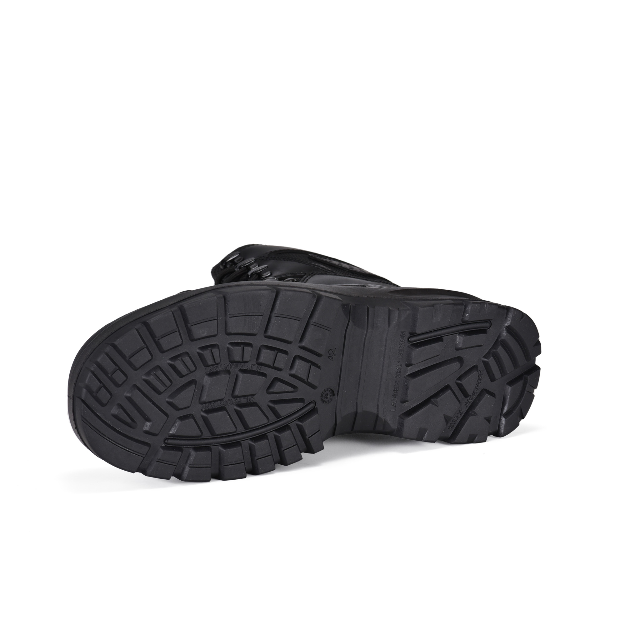 Botas de segurança para mineração Membrana impermeável com biqueira composta M-8580 preta