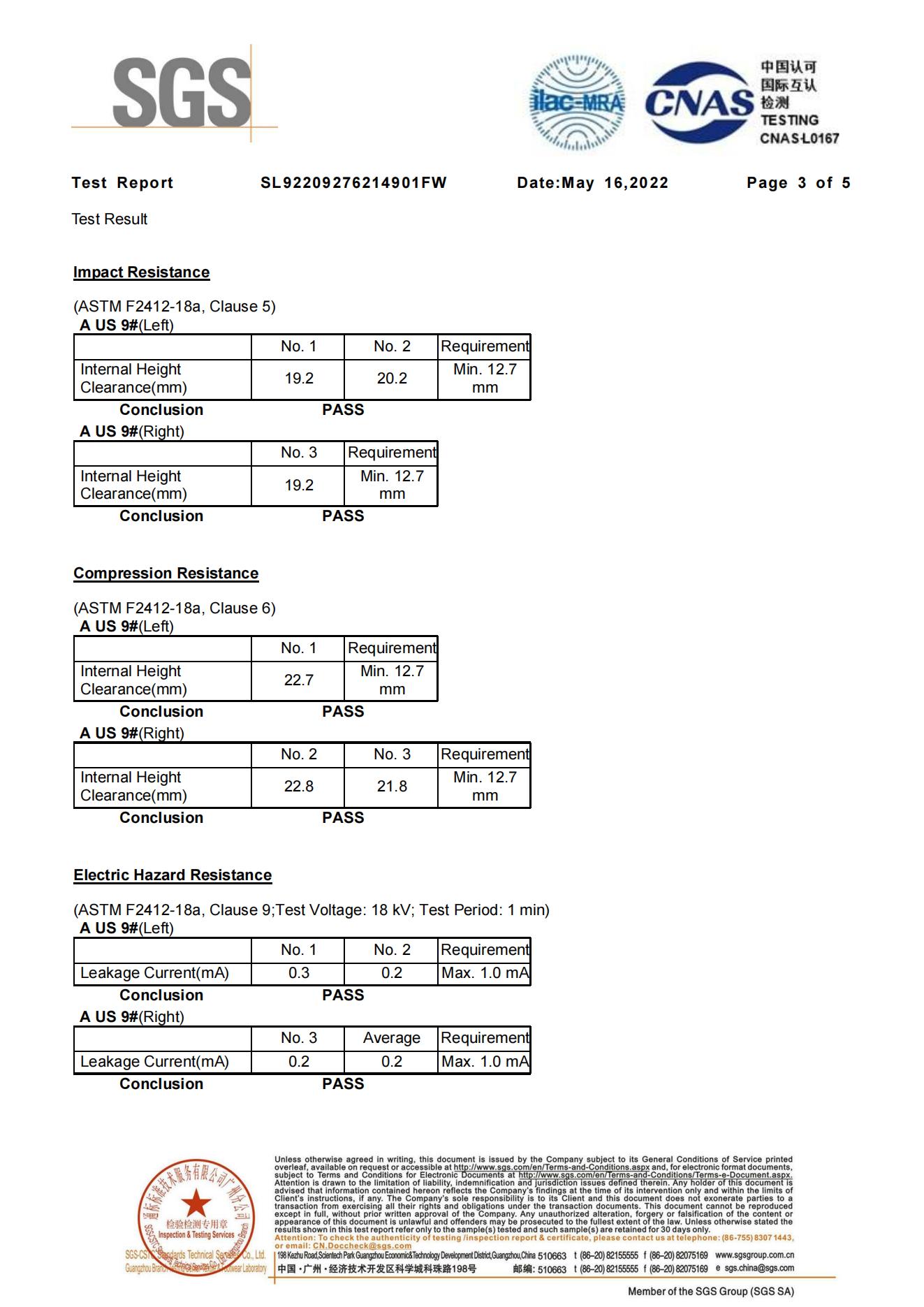 Sapatas de Seguran&ccedil;a El&eacute;trica Safetoe M-8356RB