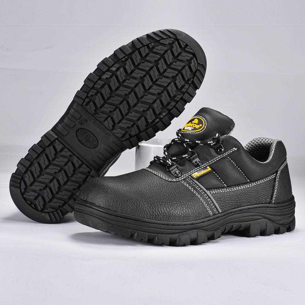 Sapatos de trabalho de segurança com biqueira de aço para mineração L-7006NEW