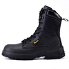 Botas militares com design de zíper H-9438NS