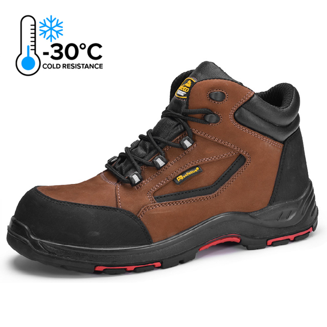 Botas de trabalho de segurança de inverno de bico composto criogênico legal M-8361