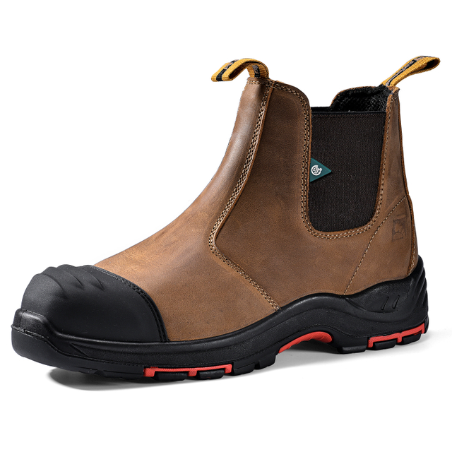 Botas de trabalho de segurança para palmilhas ortopédicas personalizadas recomendadas M-8025NB