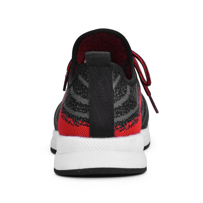 Tênis de trabalho esportivo leve L-7382 vermelho