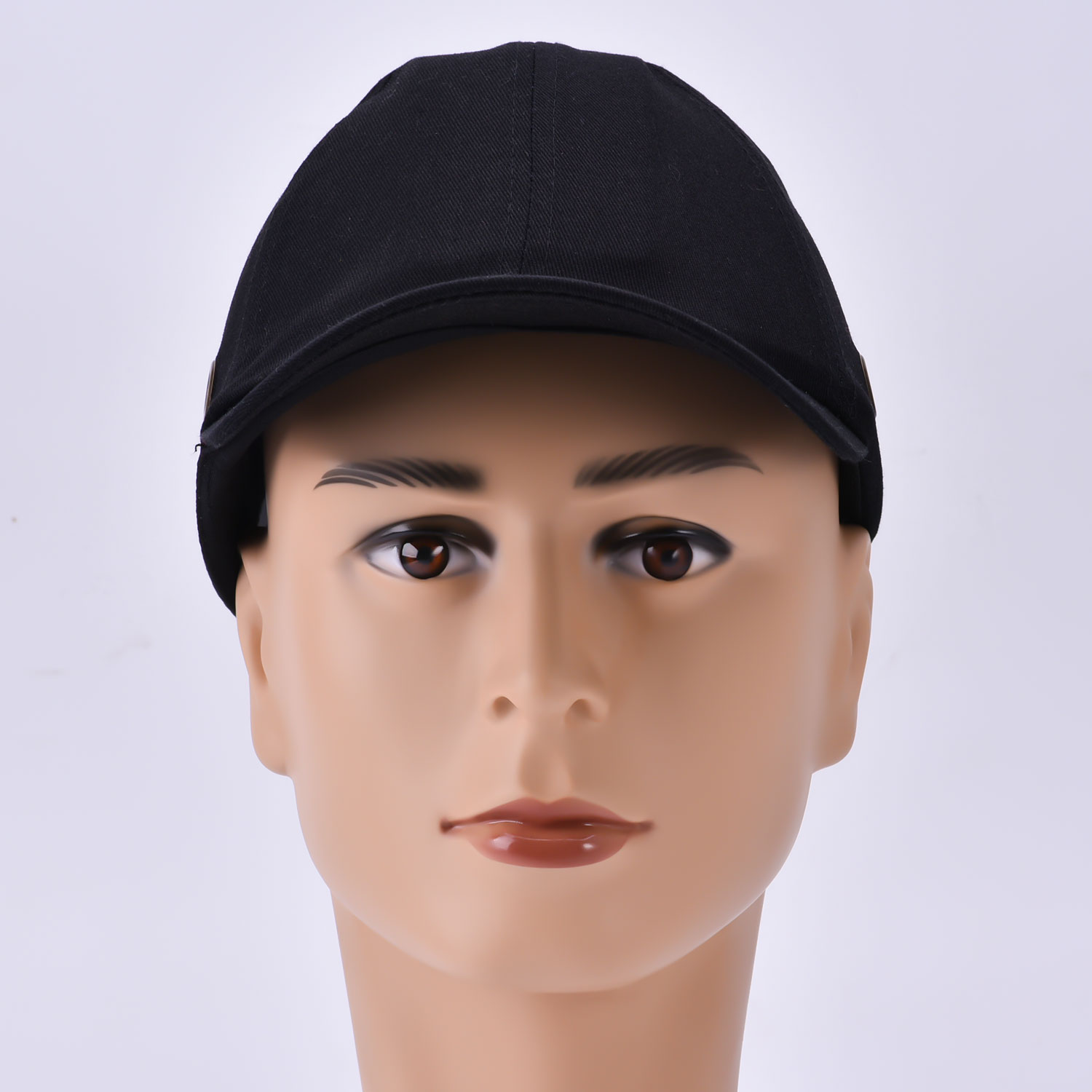 Boné de segurança com design de beisebol WH001 preto