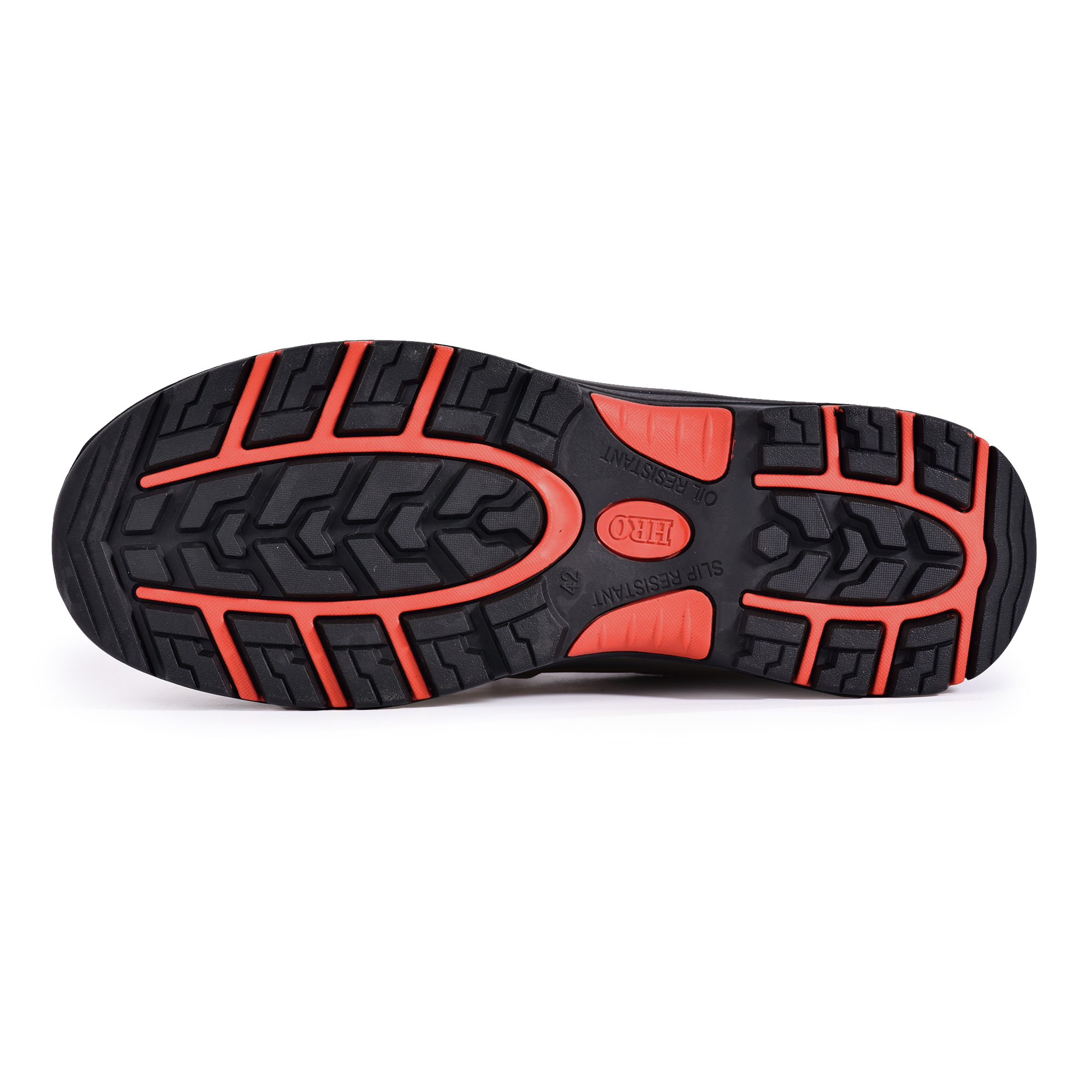 Sapatos de segurança de couro de ajuste largo L-7341