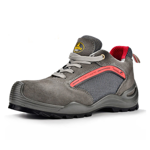 Sapatos de segurança industriais de verão L-7296 cinza