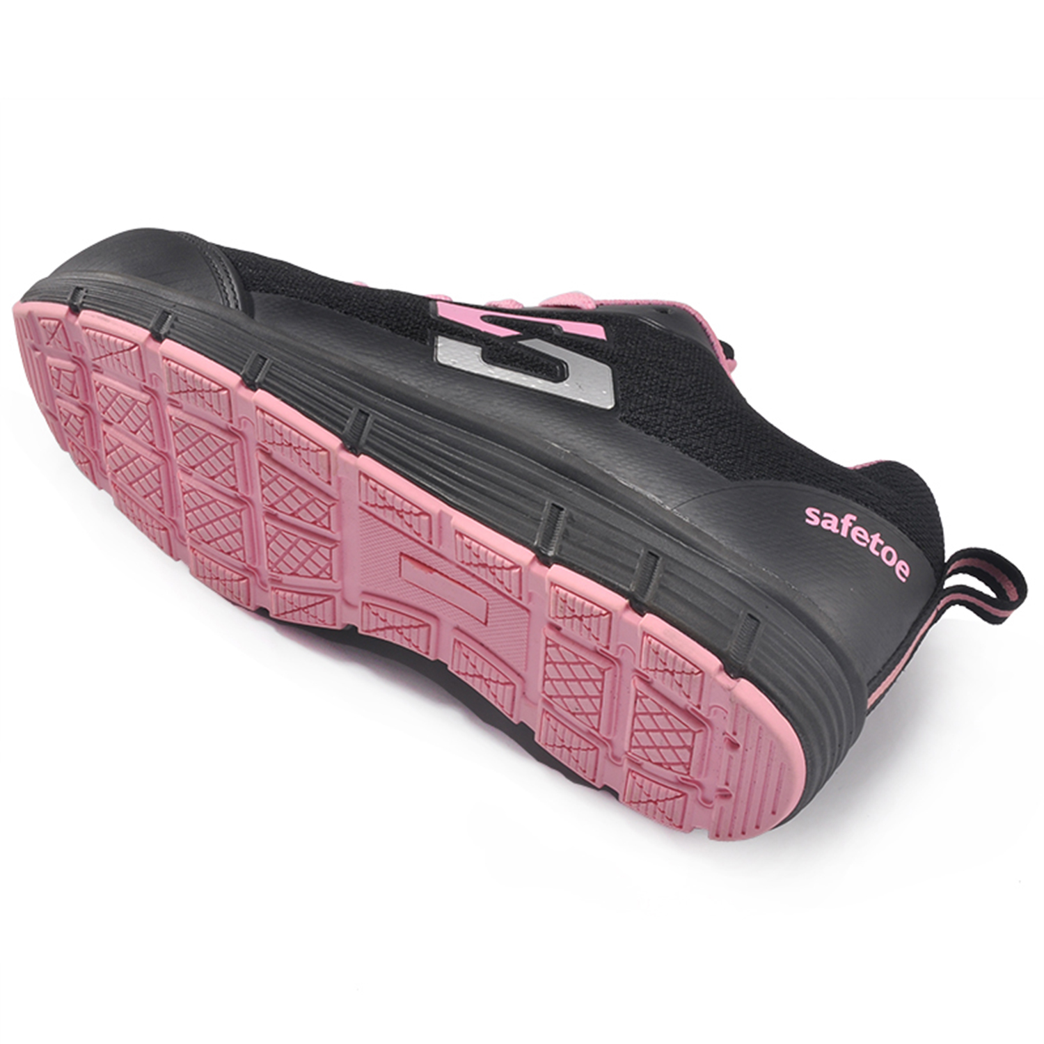 Sapatos de trabalho femininos femininos de construção industrial femininos casuais antiderrapantes