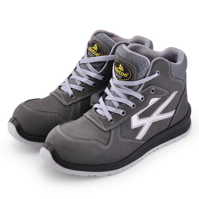 Botas de trabalho leves M-8439 cinza