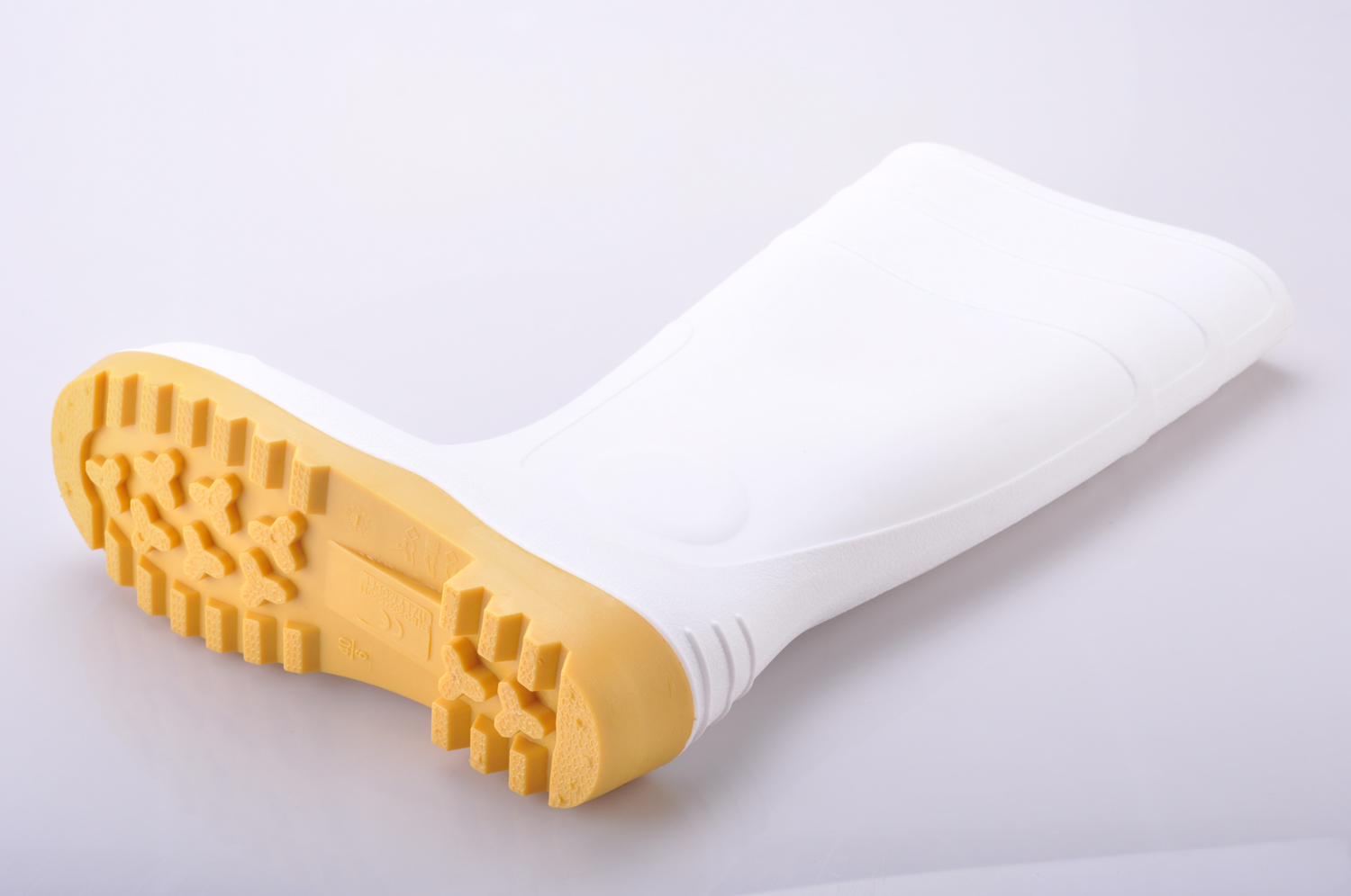 Botas de chuva Wellington PVC W-6037 Branco