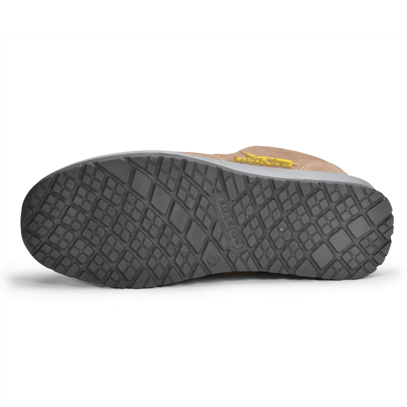 Sapatos de trabalho com biqueira composta L-7328 amarelo