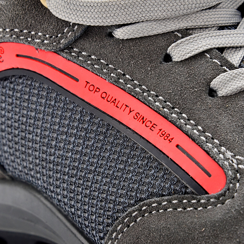 Sapatos de segurança industriais de verão L-7296 cinza