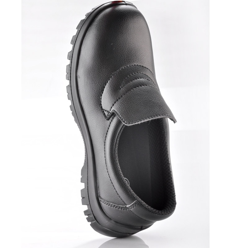 Cozinha preto e branco restaurante chef sala limpa biqueira de aço cozinha sapatos de segurança de trabalho