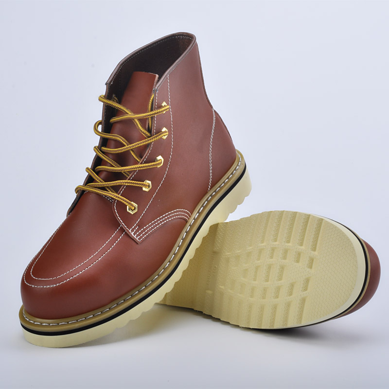 Botas de trabalho com cadarço M-8076 lisa