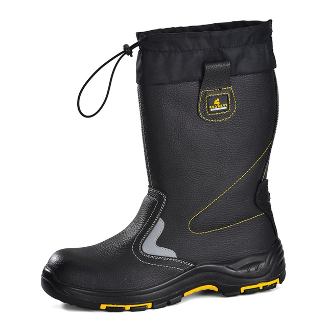 Botas de segurança com forro de pele quente para inverno industrial resistente H-9426 PolarStep