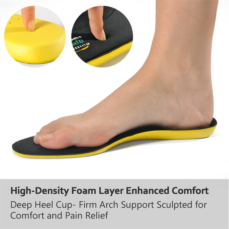 Palmilhas de espuma viscoelástica Safetoe superconfortáveis ​​prontas para uso