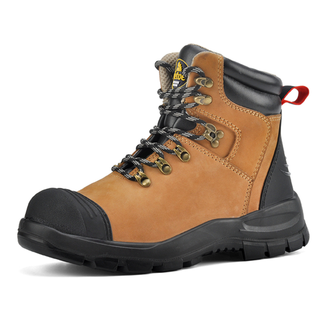Botas de trabalho de segurança resistentes a óleo e produtos químicos M-8385