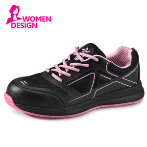 Tênis da moda antiderrapante casual feminino segurança trabalho sapatos femininos