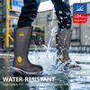 Botas de borracha impermeáveis ​​W-6055 pretas