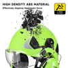 Capacete de segurança florestal com protetor facial e protetores auriculares M-5018