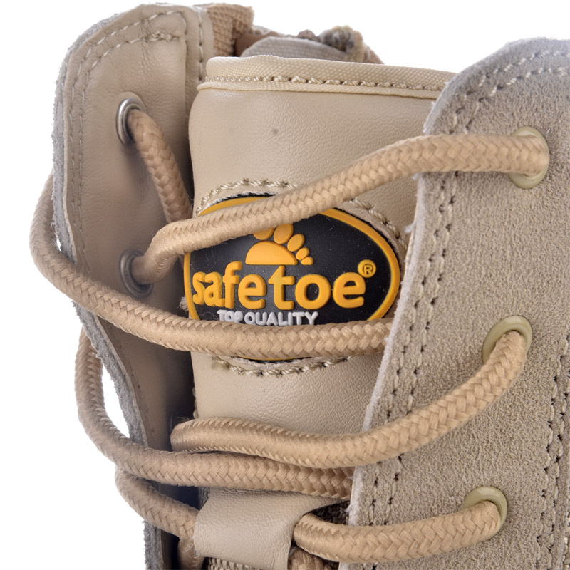 Botas de trabalho da polícia antiderrapantes do exército tático segurança biqueira de aço combate botas militares de trabalho H-9438