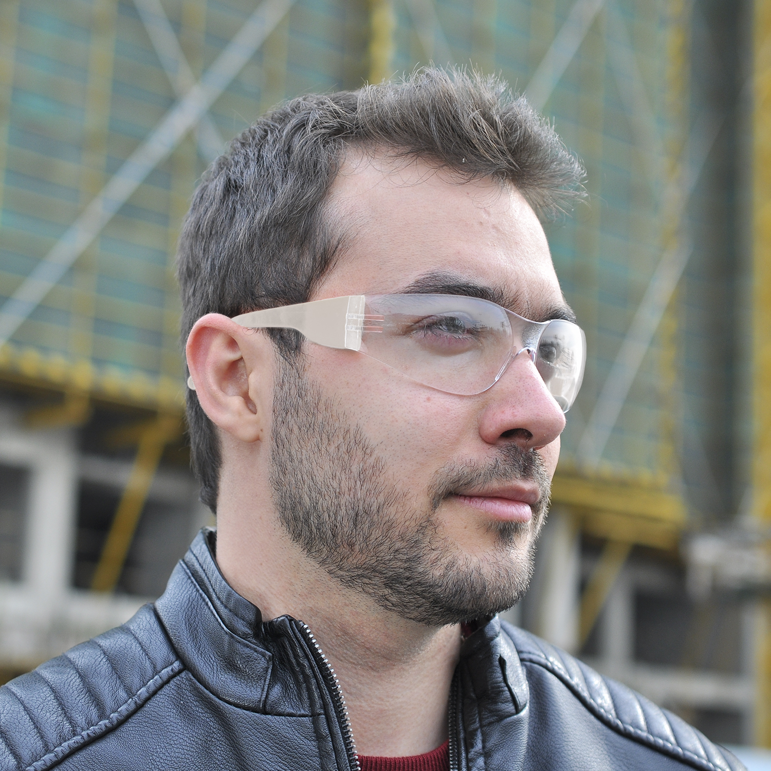 Óculos de segurança aprovados pela ANSI Z87 prontos para uso SG001