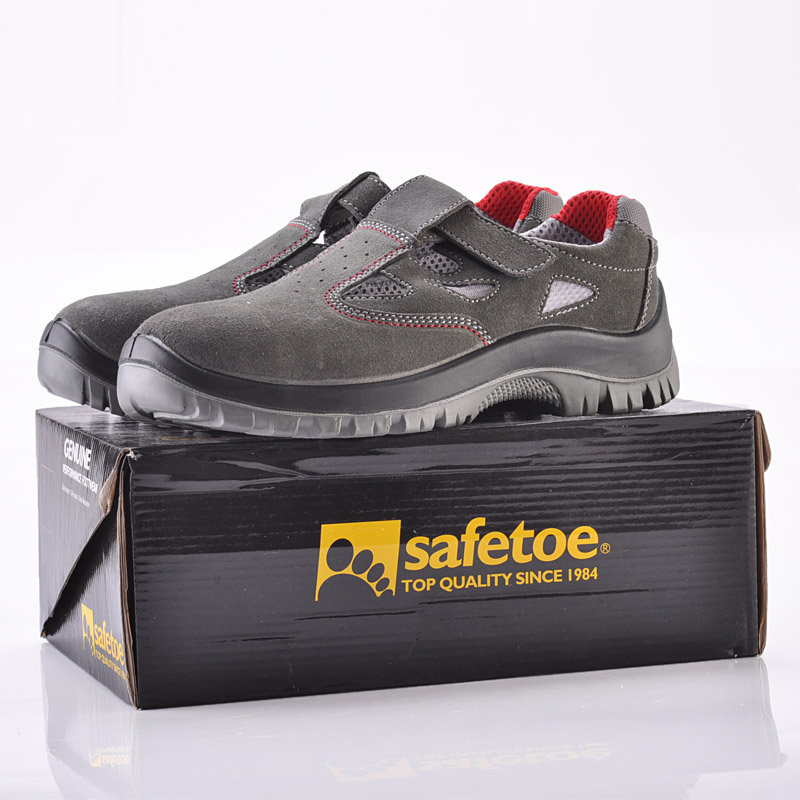 Sapatos de trabalho respiráveis ​​de verão L-7216 camurça