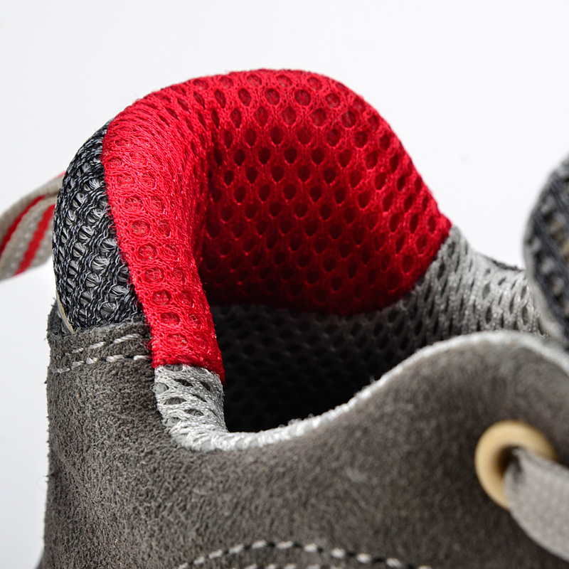 Sapatos de segurança industriais de verão L-7296 cinza