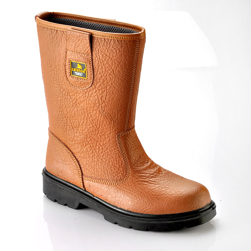 Botas de segurança no trabalho com biqueira de aço térmico e quente H-9430