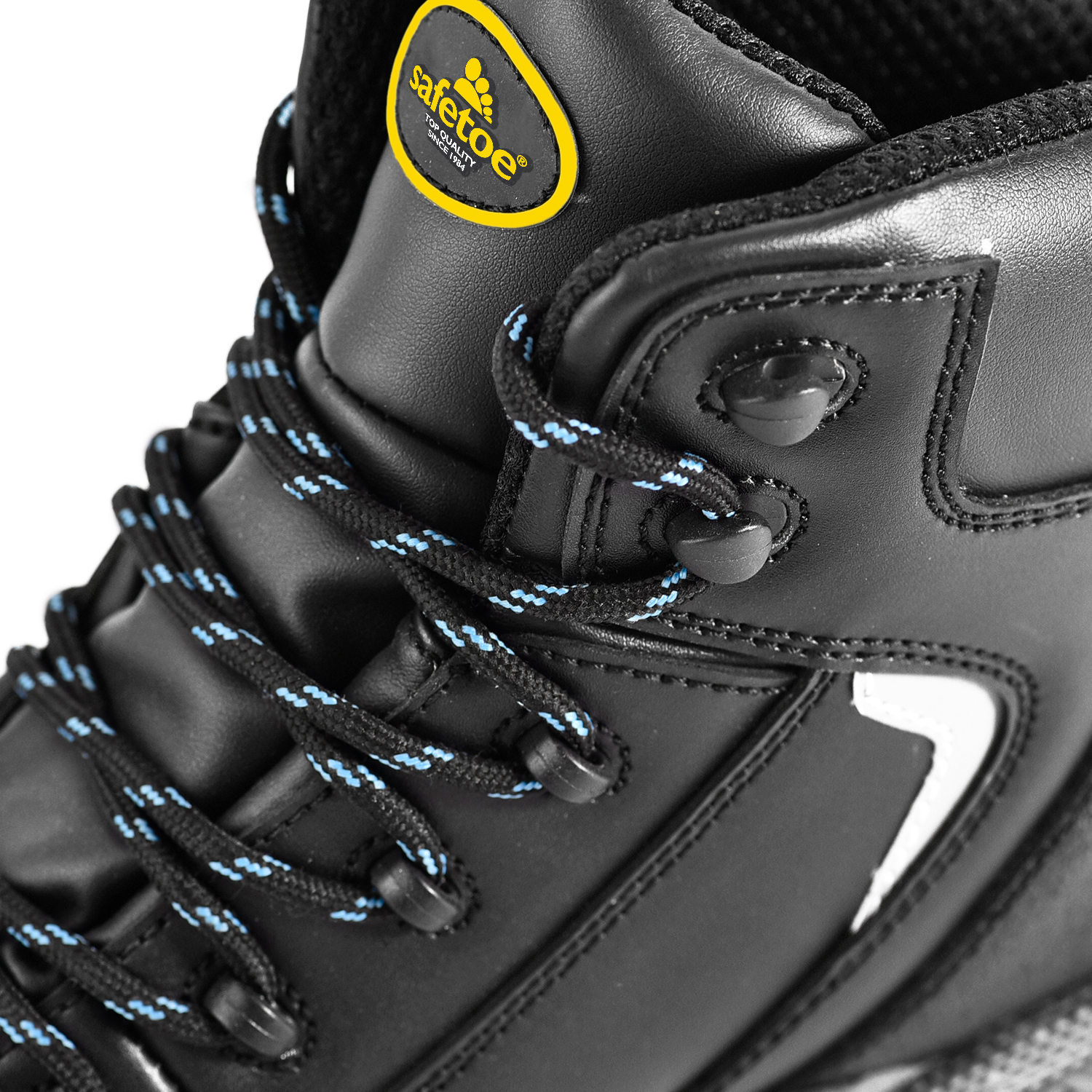 Botas de segurança para minas de petróleo à prova de esmagamento botas de segurança antiestáticas M-8511