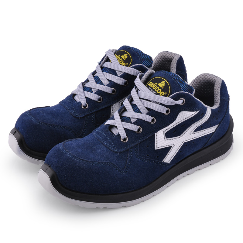 Sapatos de trabalho com biqueira composta antichoque para logística